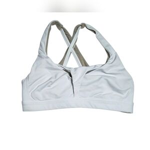 Lululemon Women's White Stash It All Sports Bra with Crisscross Straps 8